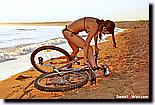 Nude teens and bicycles