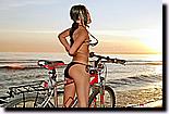 Nude teens and bicycles