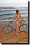 Nude teens and bicycles