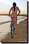 Nude teens and bicycles