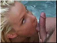 Hot squirt on water